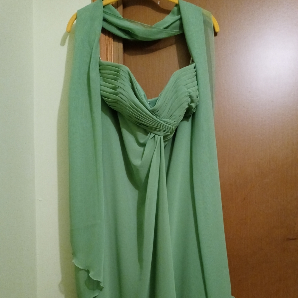 Strapless Dress & Sash
